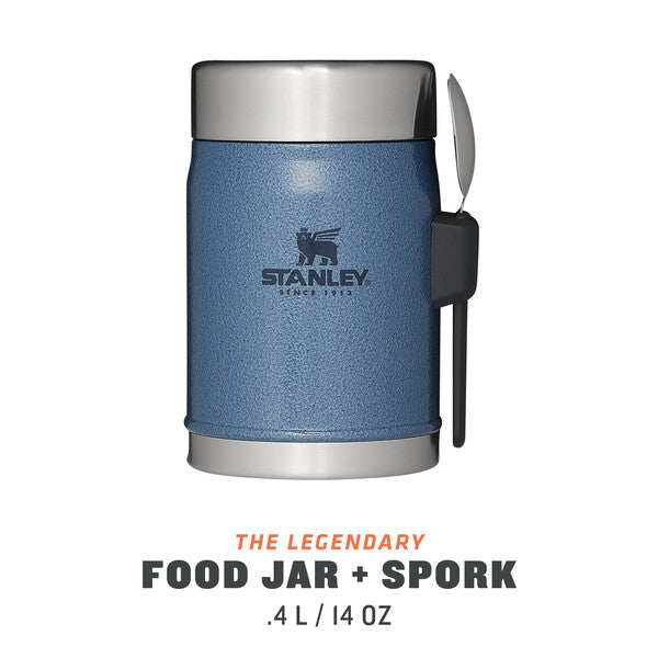 Classic Legendary Food Jar + Spork | 0.4L - Ѕtаnlеу