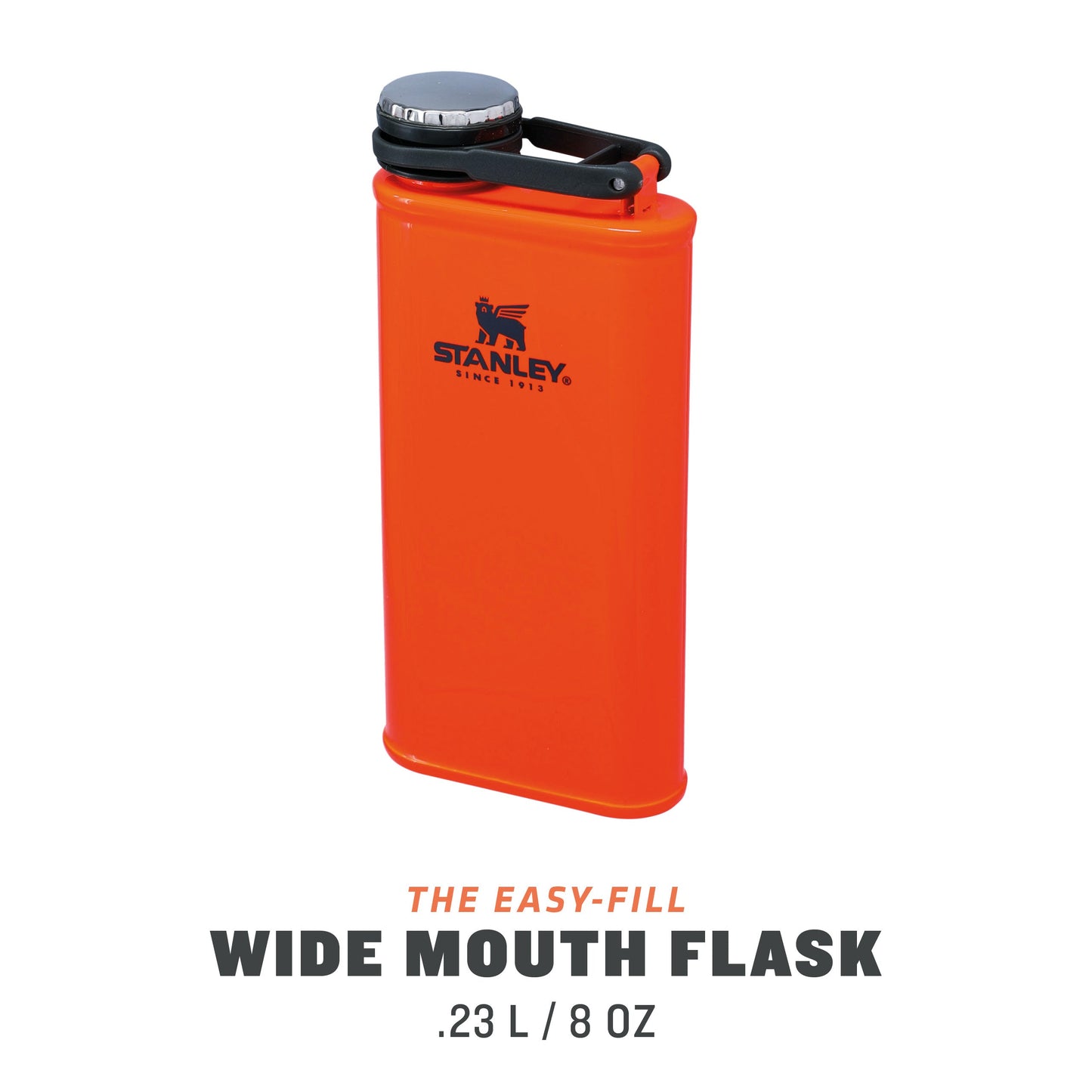 Classic Easy Fill Wide Mouth Flask | 0.23L - Ѕtаnlеу