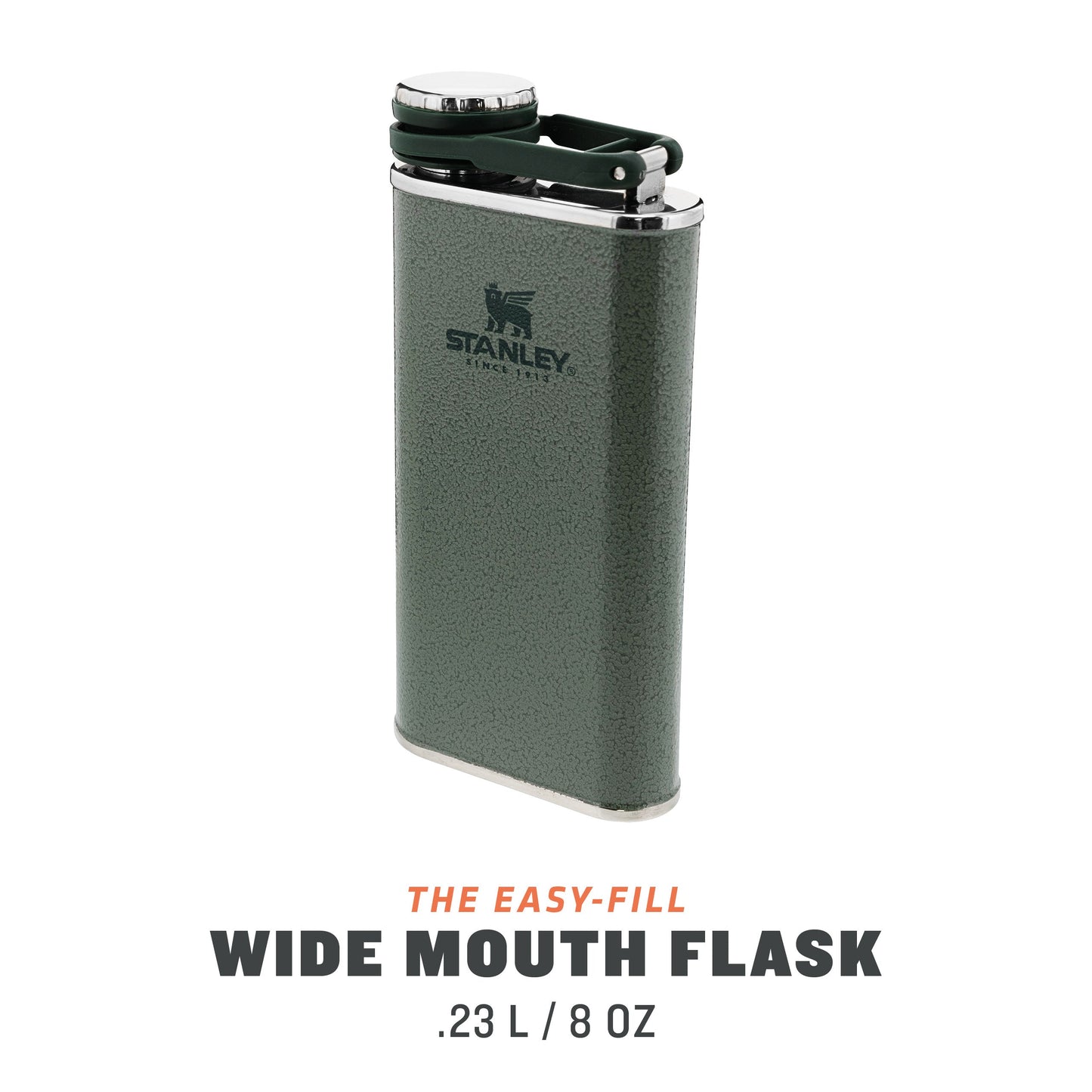 Classic Easy Fill Wide Mouth Flask | 0.23L - Ѕtаnlеу Create
