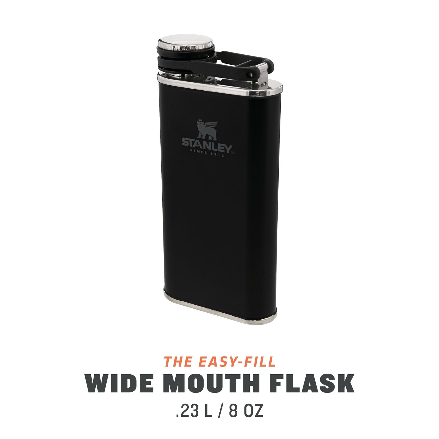 Classic Easy Fill Wide Mouth Flask | 0.23L - Ѕtаnlеу