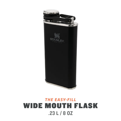 Classic Easy Fill Wide Mouth Flask | 0.23L - Ѕtаnlеу Create