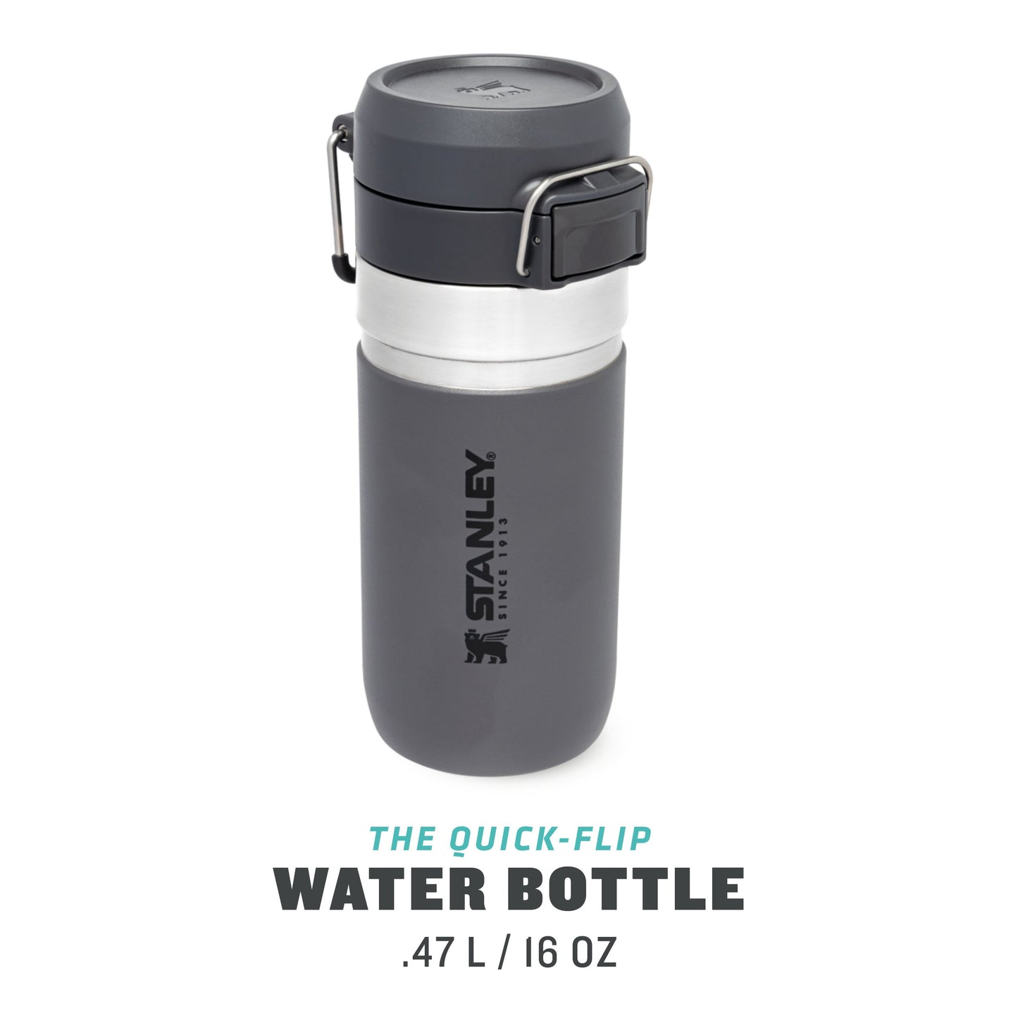 Go Quick Flip Water Bottle | 0.47L - Ѕtаnlеу