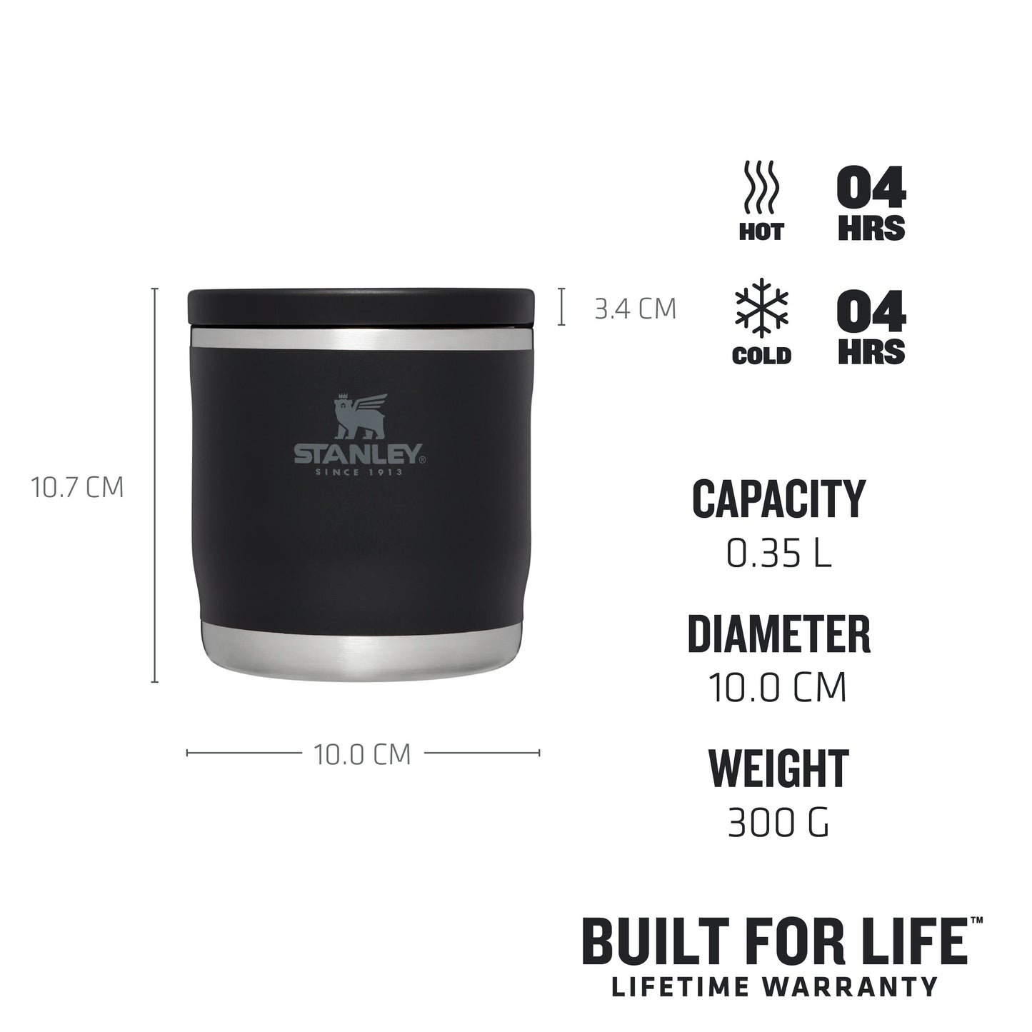 Adventure To-Go Food Jar | 0.35L - Ѕtаnlеу