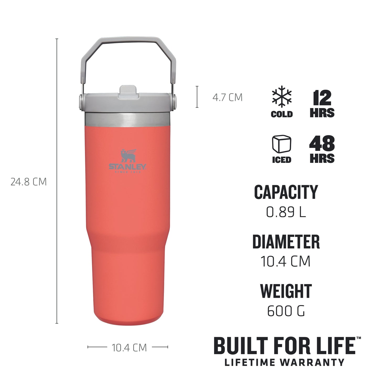 Iceflow™ Flip Straw Tumbler | 0.89L - Ѕtаnlеу Create