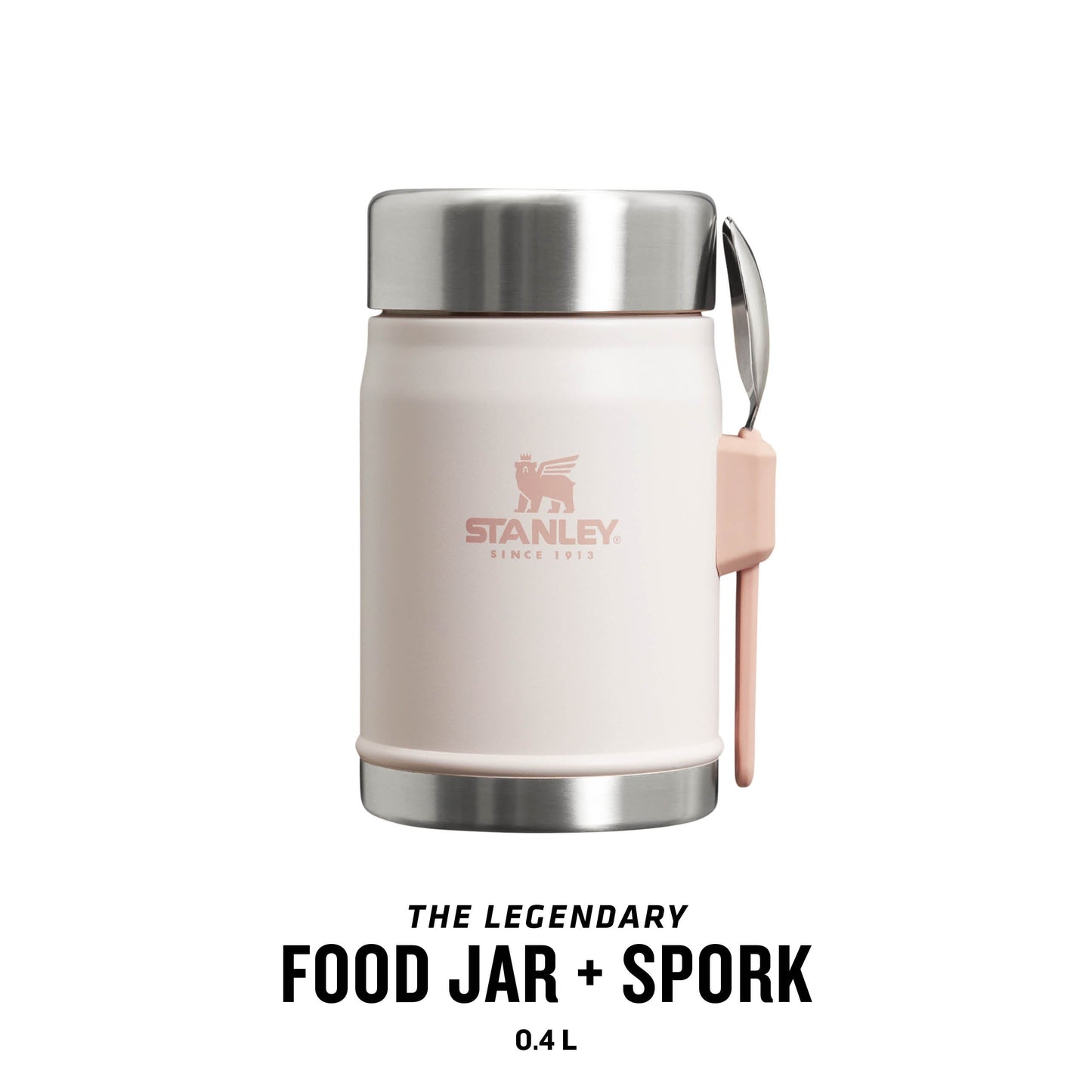 Classic Legendary Food Jar + Spork | 0.4L - Ѕtаnlеу