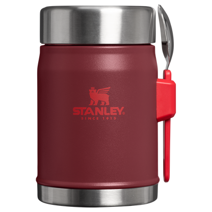 Classic Legendary Food Jar + Spork | 0.4L - Ѕtаnlеу