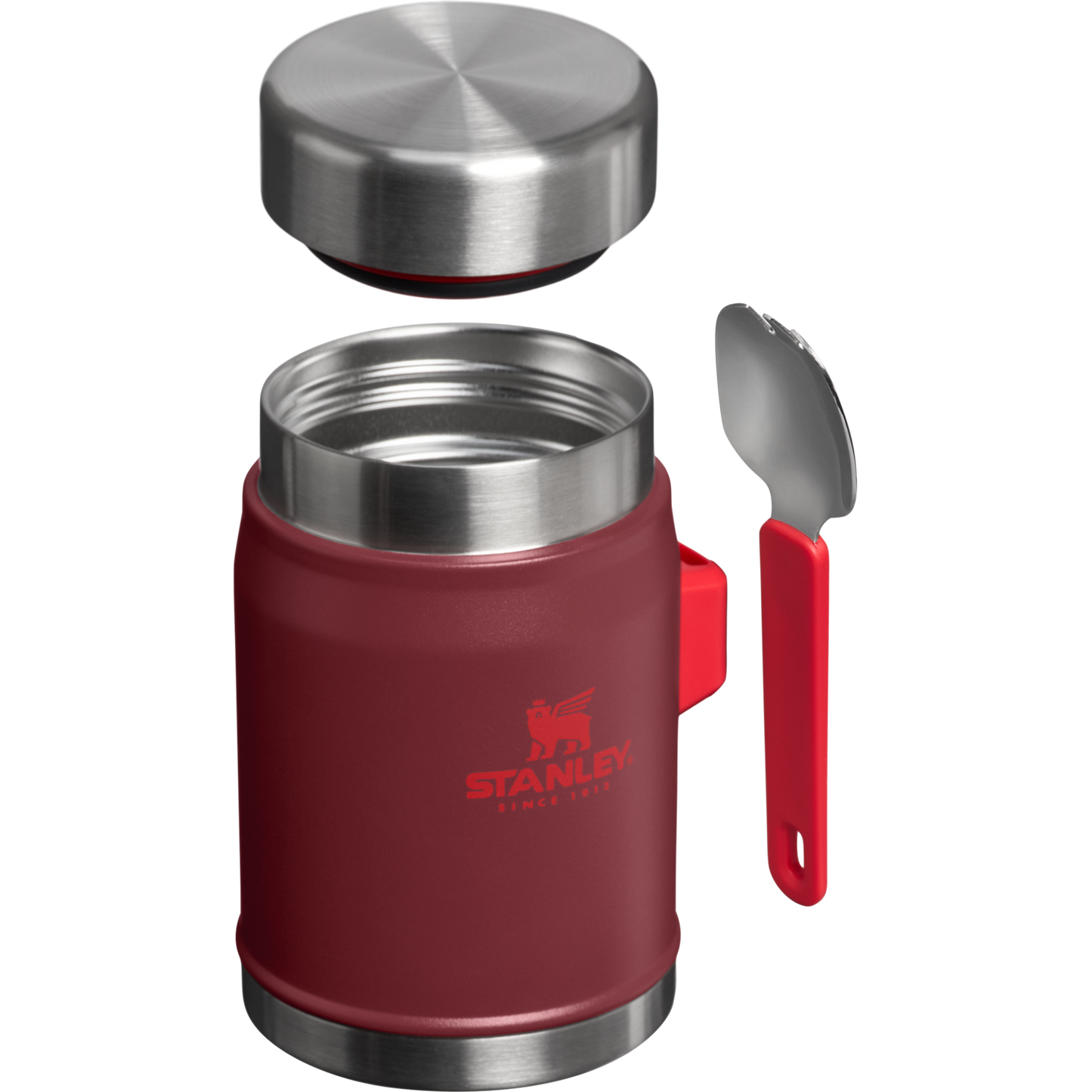 Classic Legendary Food Jar + Spork | 0.4L - Ѕtаnlеу